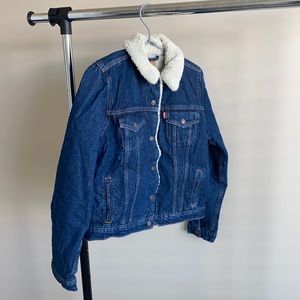 New Sherpa-lined Levi Jacket